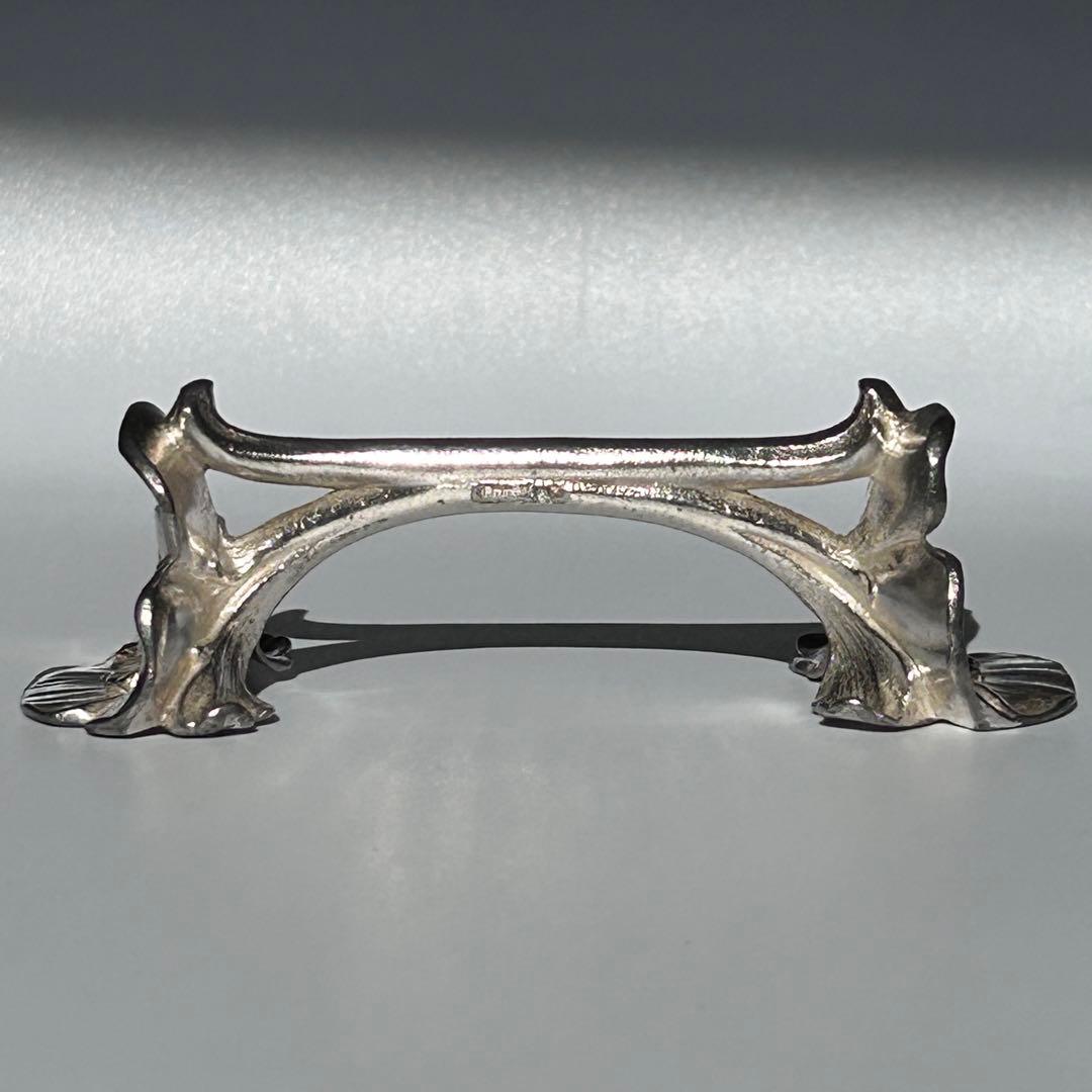 希少　クリストフル　ガリア　ナイフレスト　アールヌーボー　箸置き　アンティーク