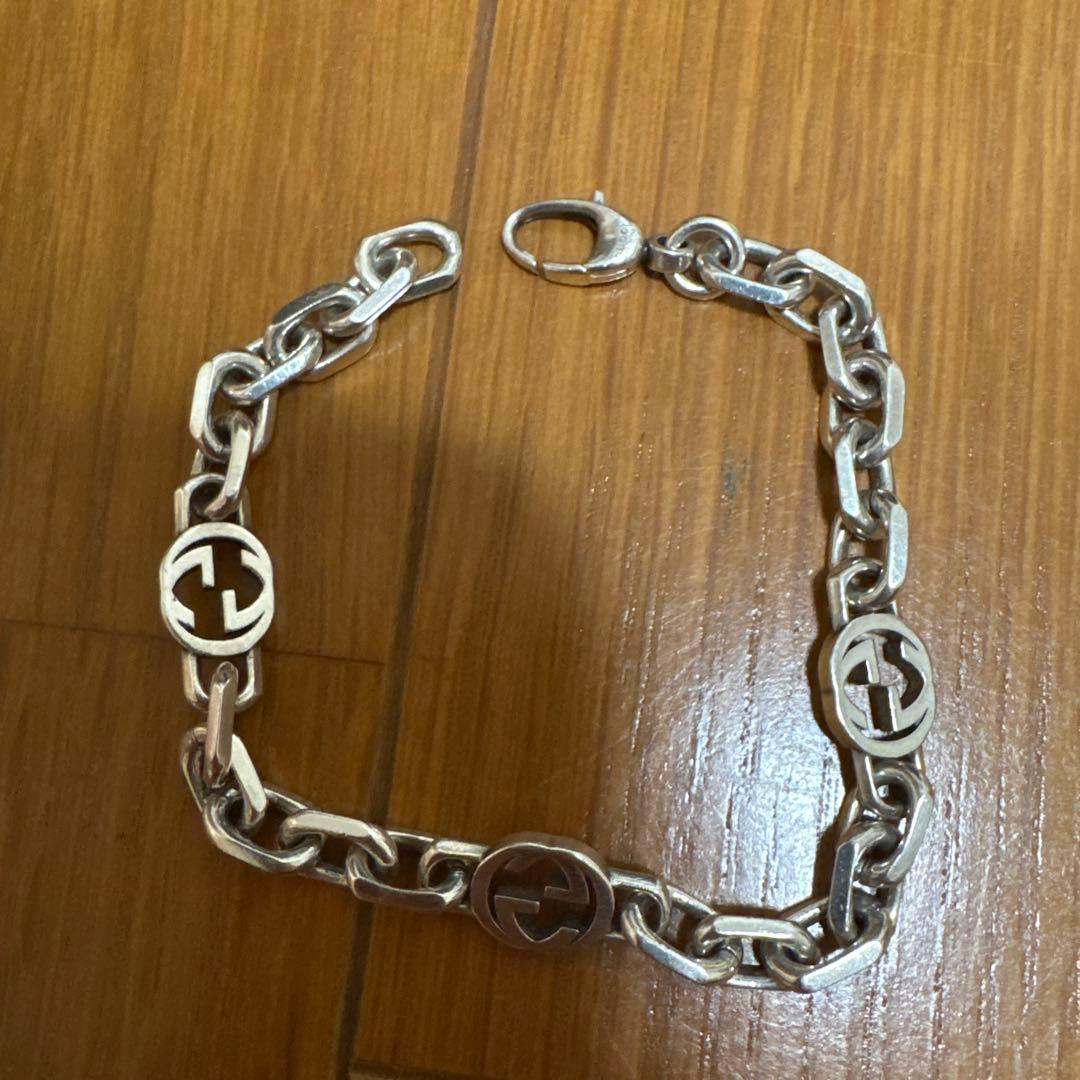 ※早い者勝ち！GUCCI チェーンブレスレット シルバー