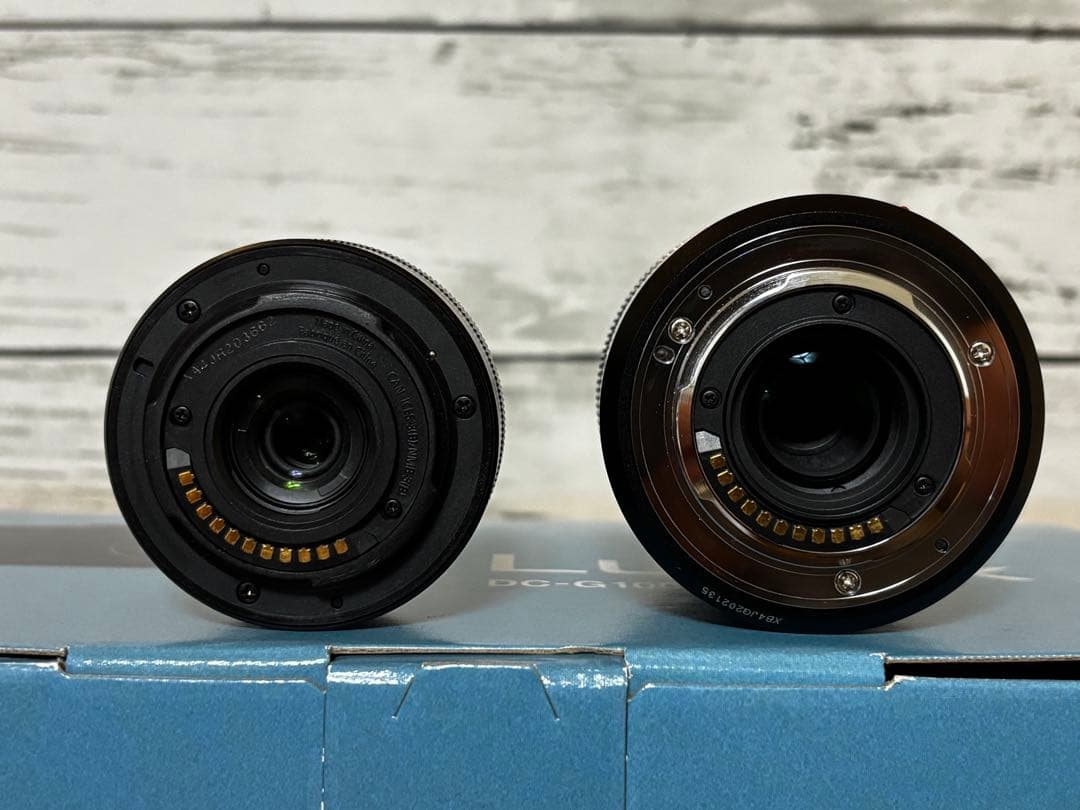 【美品】LUMIX G100D ミラーレスカメラ ダブルレンズセット