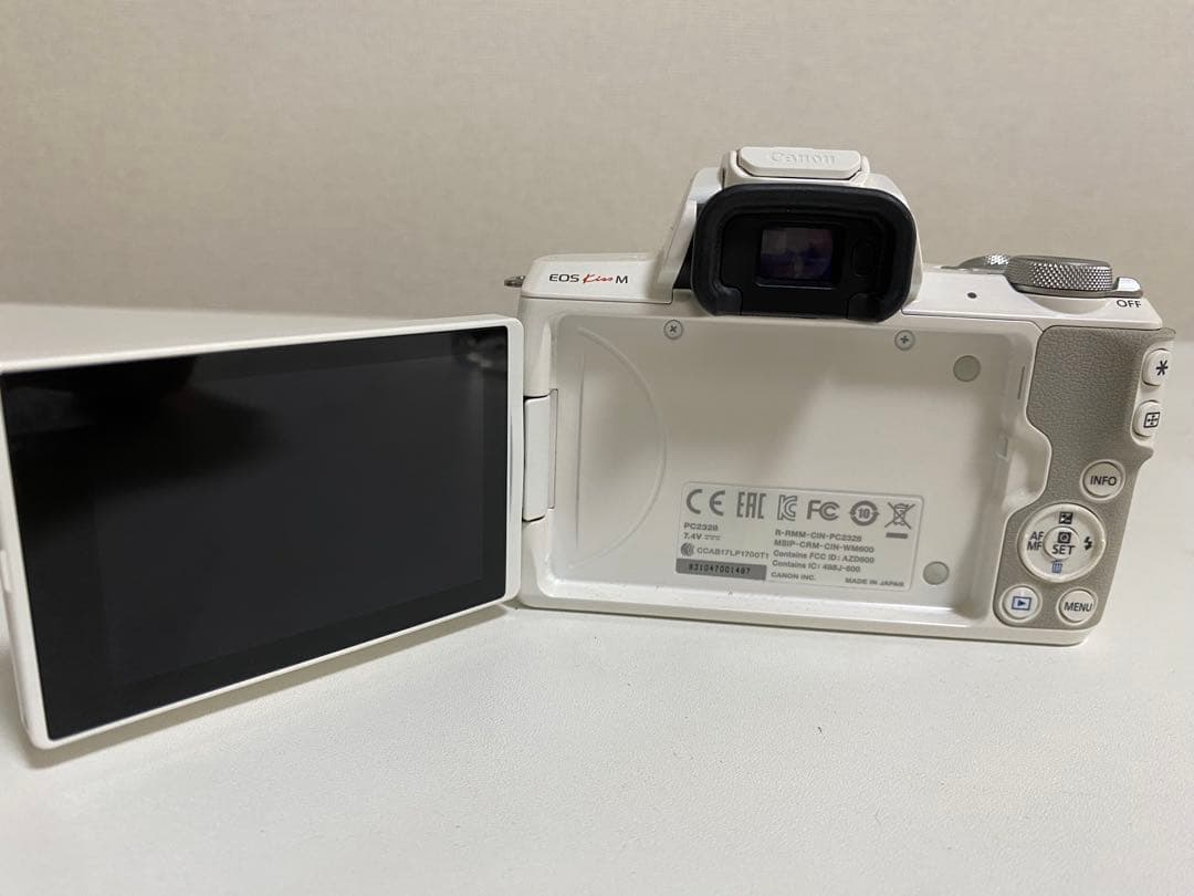 Canon EOS M ホワイト ミラーレスカメラ