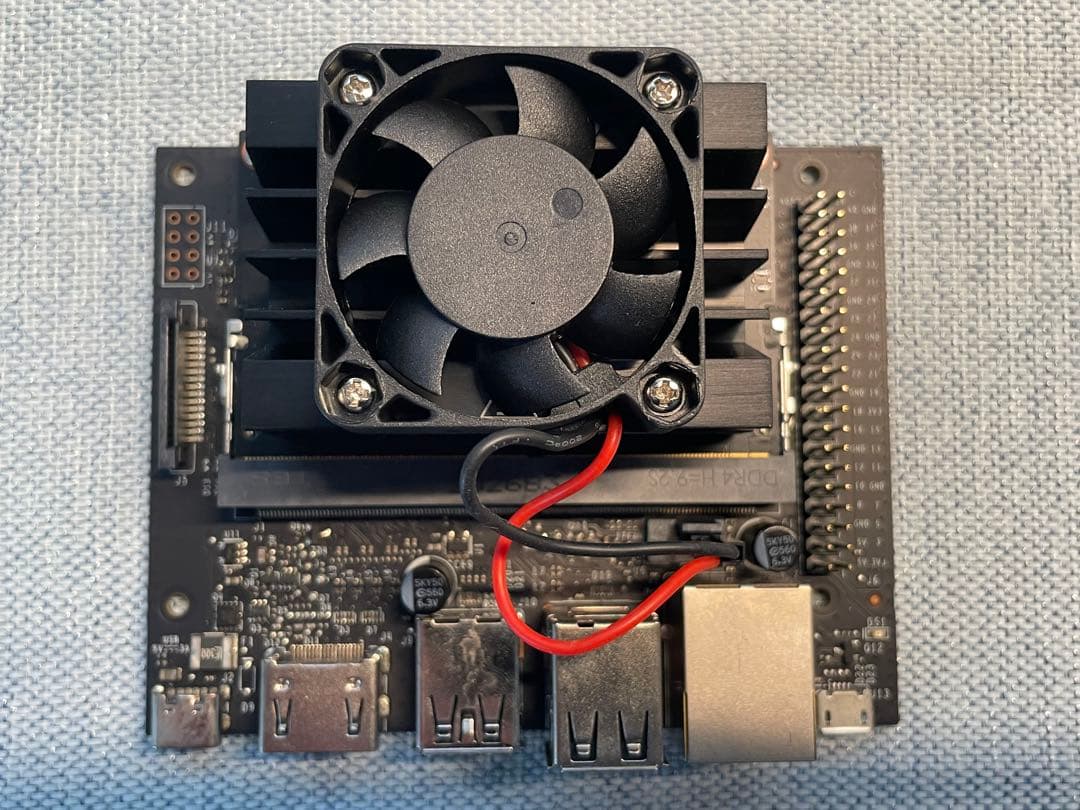 JETSON NANO開発者キット 2GB（ケース付きとケースなしの2個）