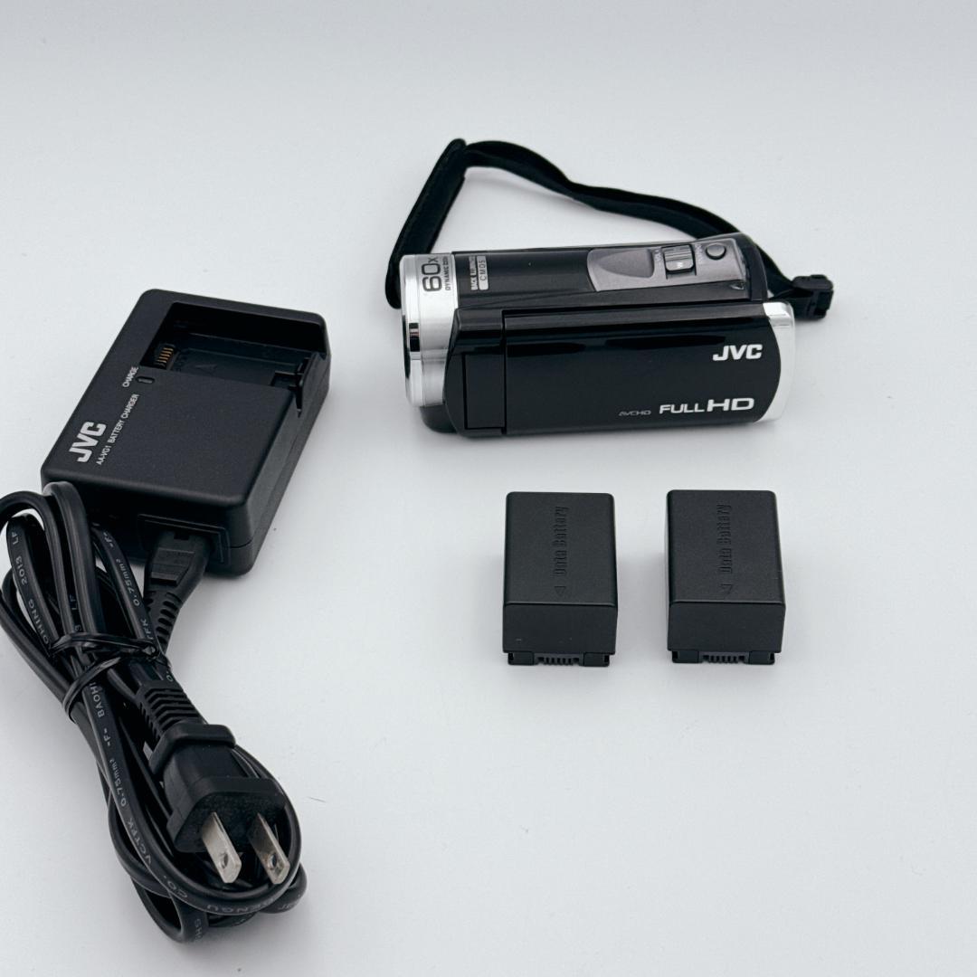 専用ほぼ未使用✨JVC Everio フルハイビジョンビデオカメラ GZ-HM1