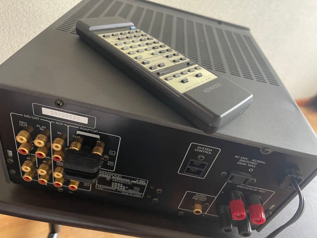 KENWOOD K’s A-1001 ￼純正リモコン付き