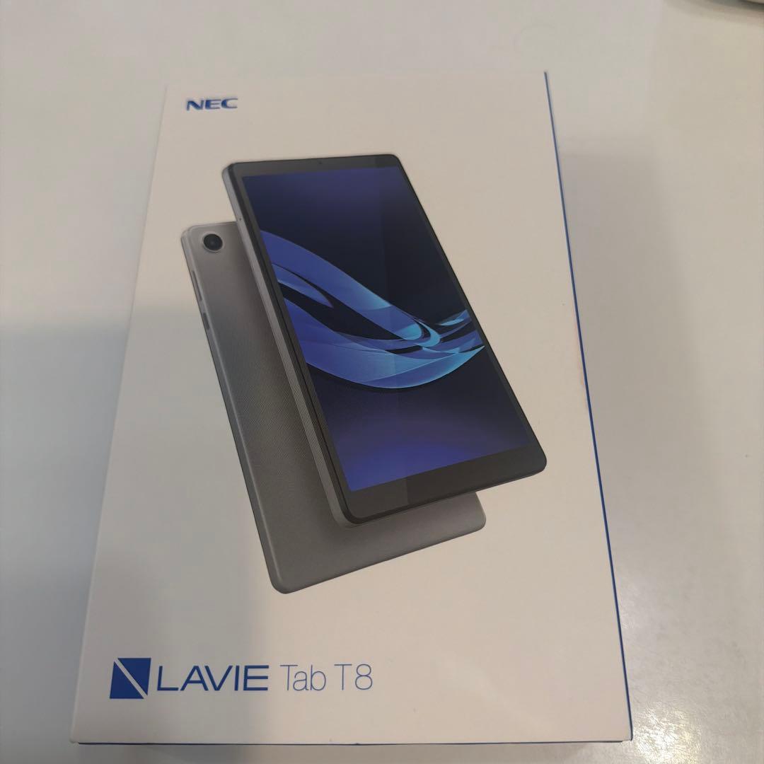 未使用、未通電　lavie tab t8