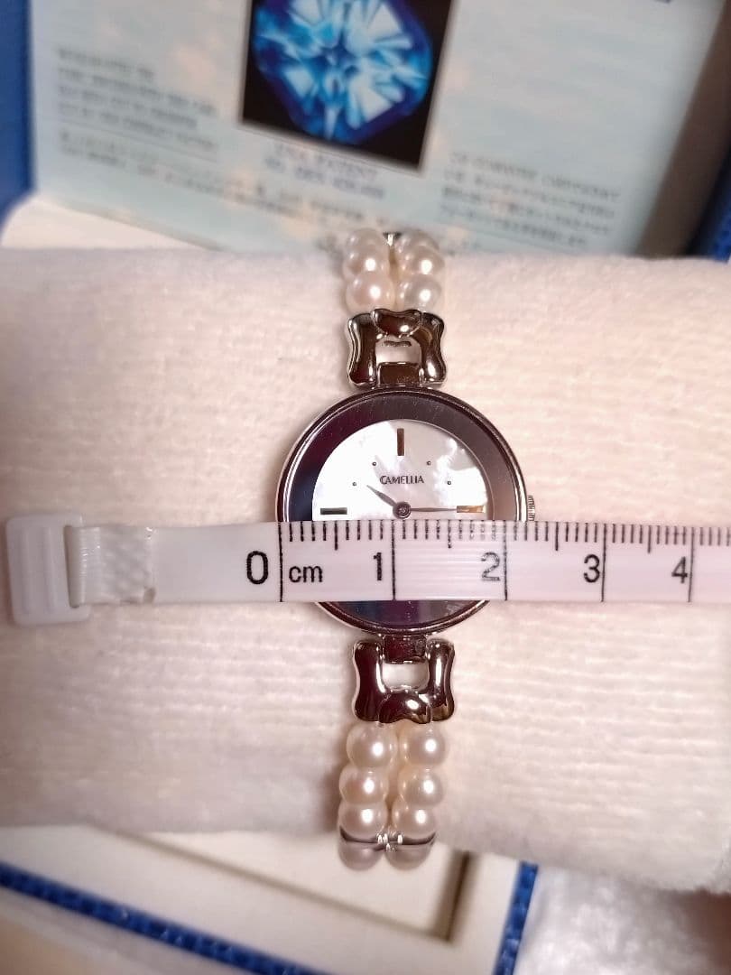 2/1までの限定価格‼️CAMELLIA♥パール腕時計