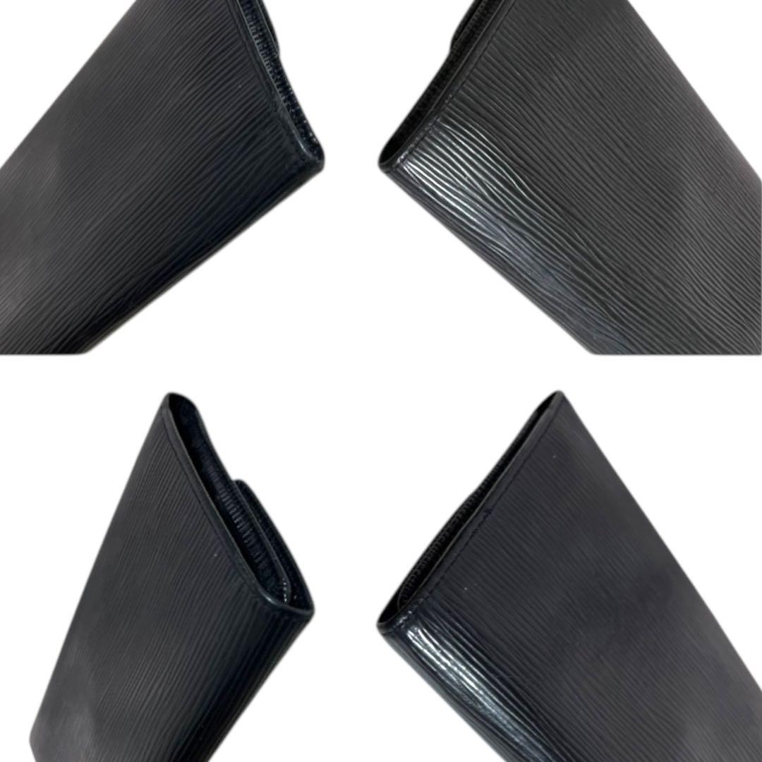 ルイヴィトン エピ ポルトトレゾール インターナショナル 長財布 ブラック 黒