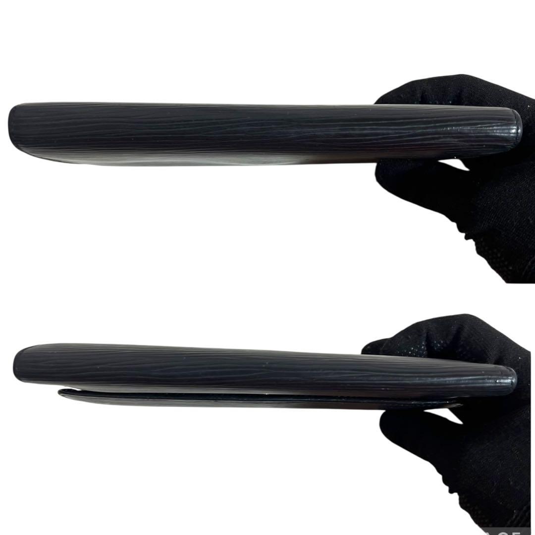 ルイヴィトン エピ ポルトトレゾール インターナショナル 長財布 ブラック 黒