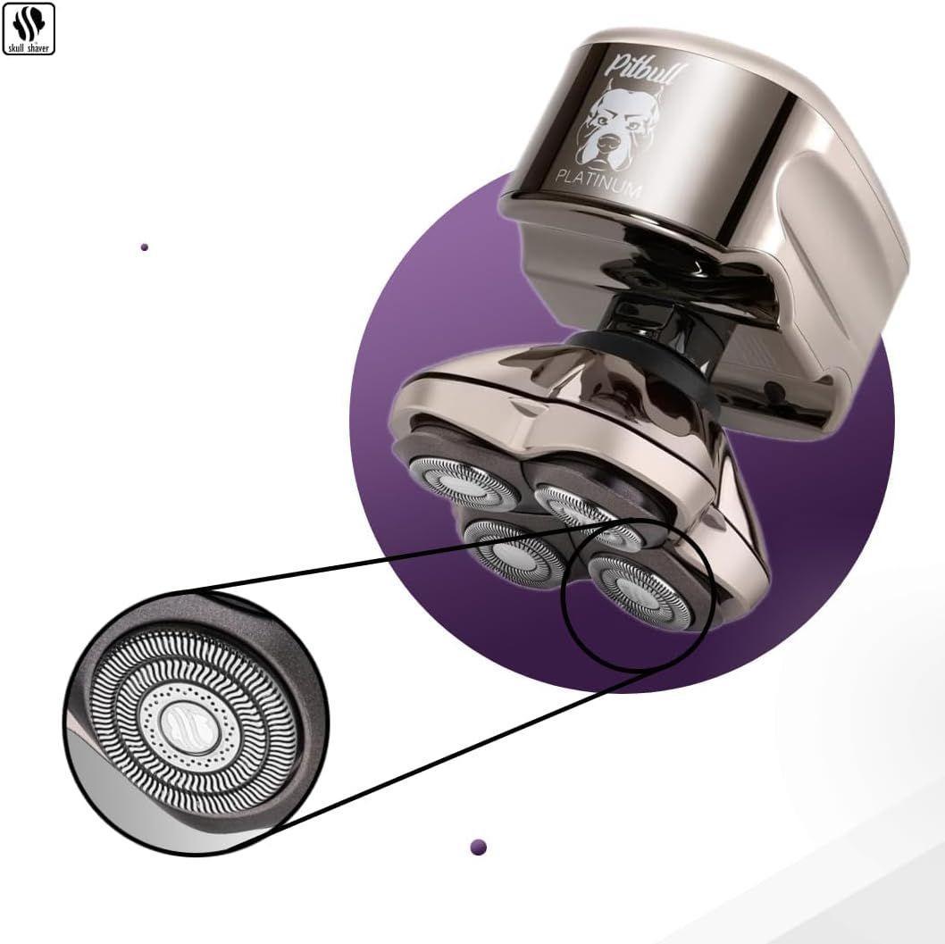スカルシェーバー ピットブル (白金 プラチナ) Platinum PRO