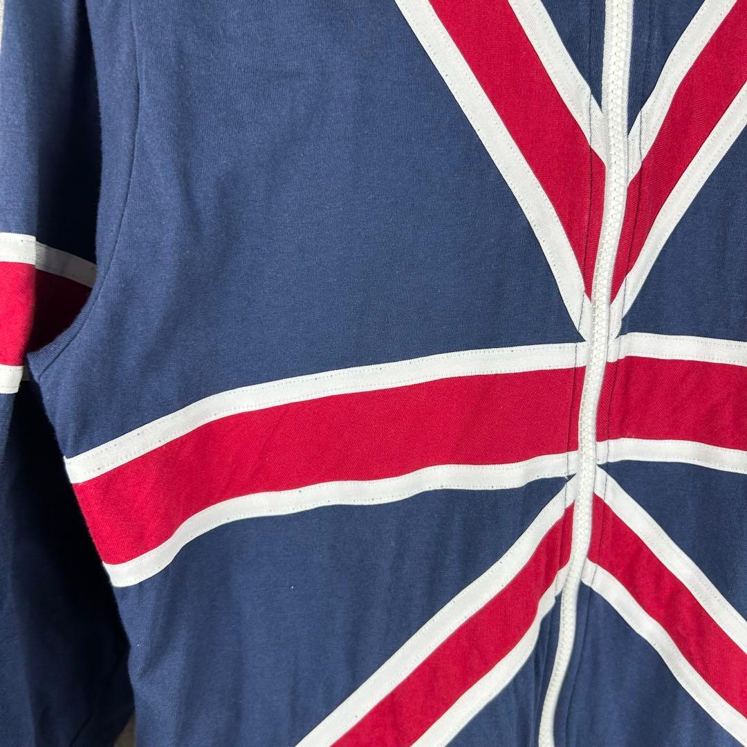 きんいろモザイク ユニオンジャック パーカー 二次元コスパ 九条カレン L