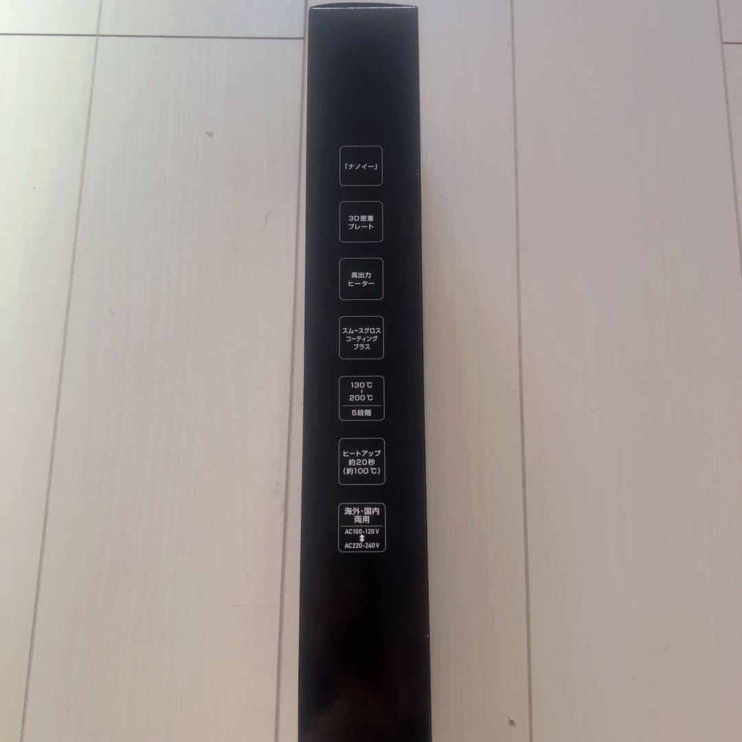 パナソニック ヘアーアイロン ストレート用 ナノケア スムースグロスコーティン