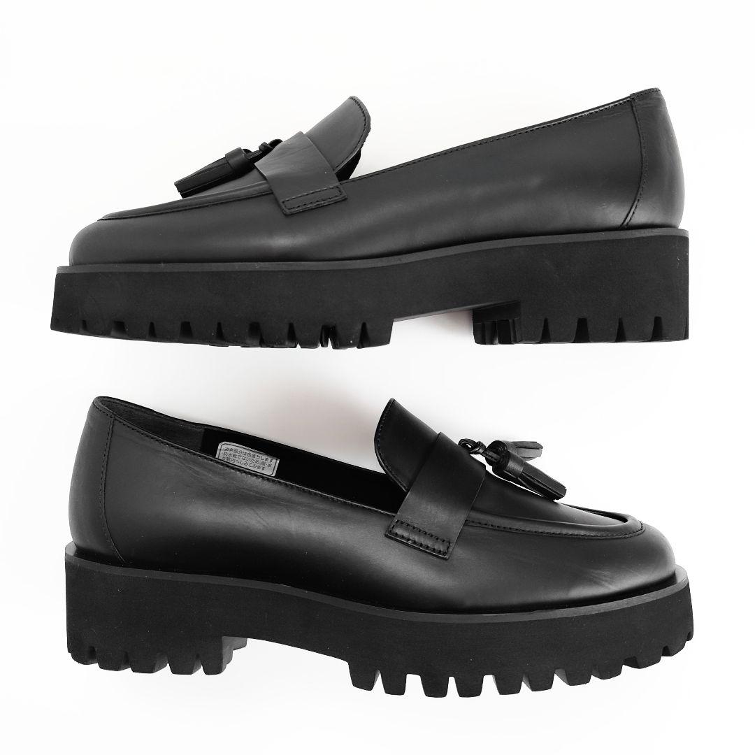 未使用 リーガル トラックソール レザー タッセル ローファー 銀座かねまつ