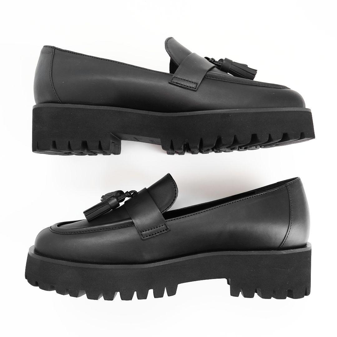 未使用 リーガル トラックソール レザー タッセル ローファー 銀座かねまつ