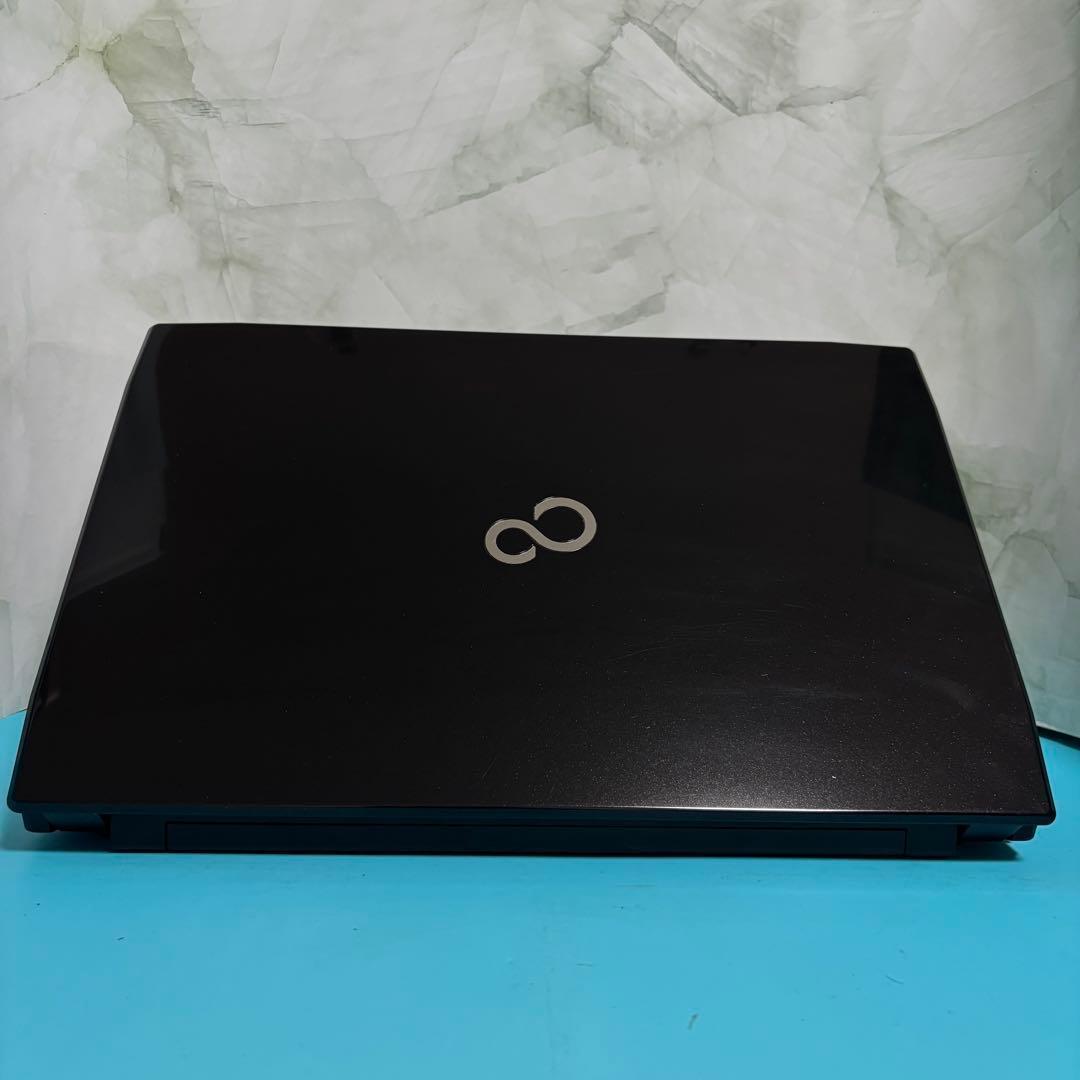 Win11★Webカメラ付‼富士通ノートPC★オフィス付！新品SSD＆メモリ8G