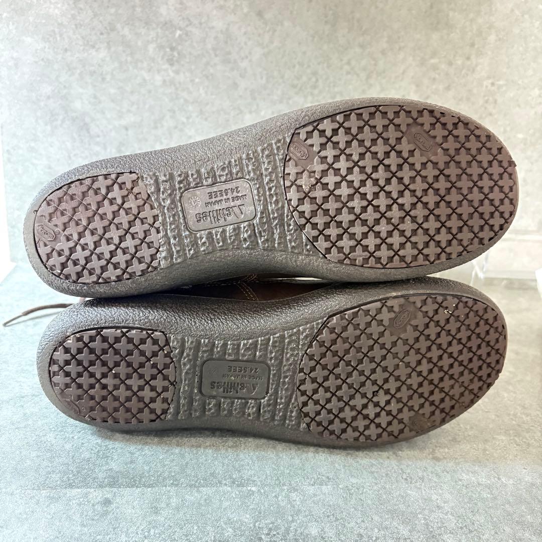 【美品】アキレスソルボ ブーツ ゴアテックス サイドジップ 24.5 3E