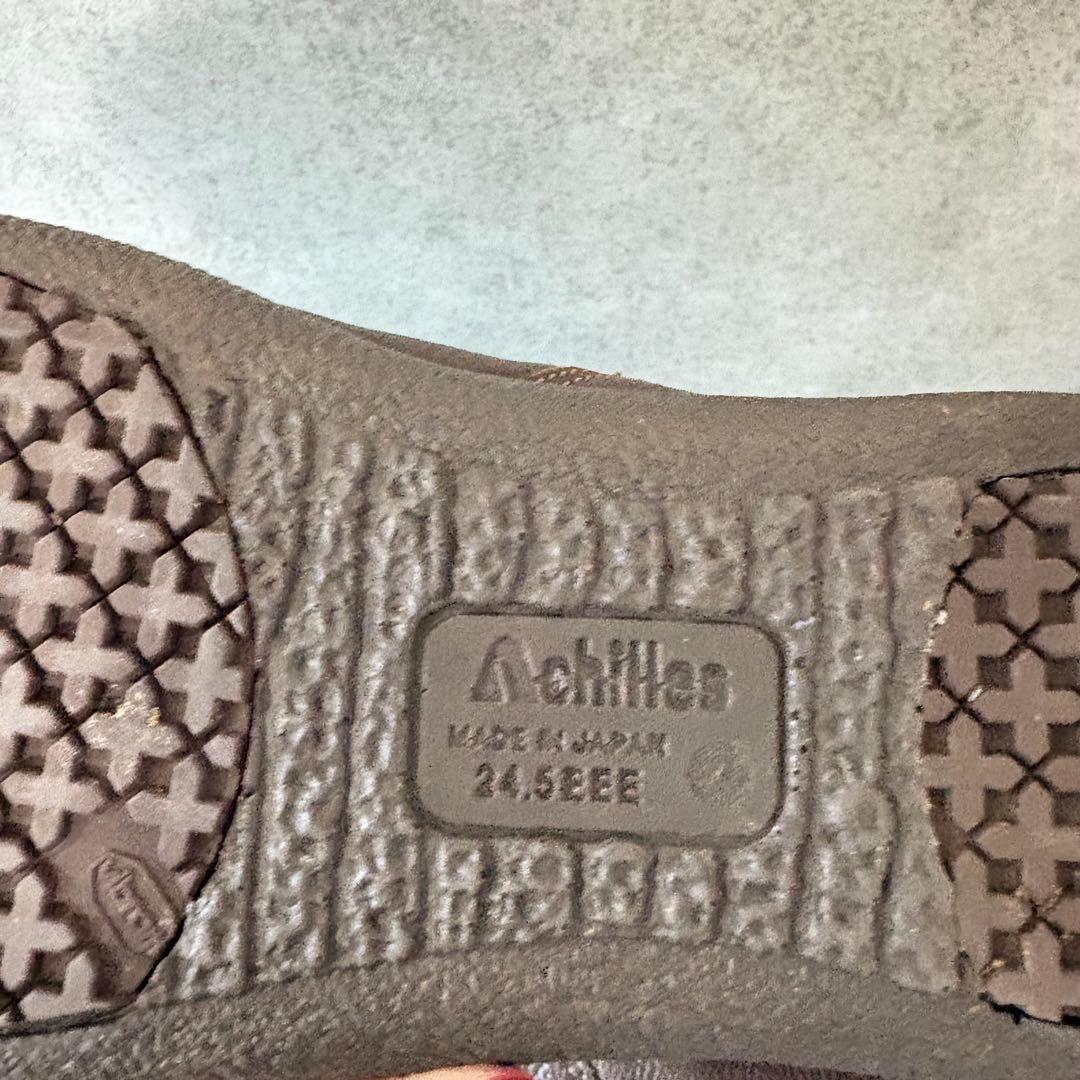 【美品】アキレスソルボ ブーツ ゴアテックス サイドジップ 24.5 3E