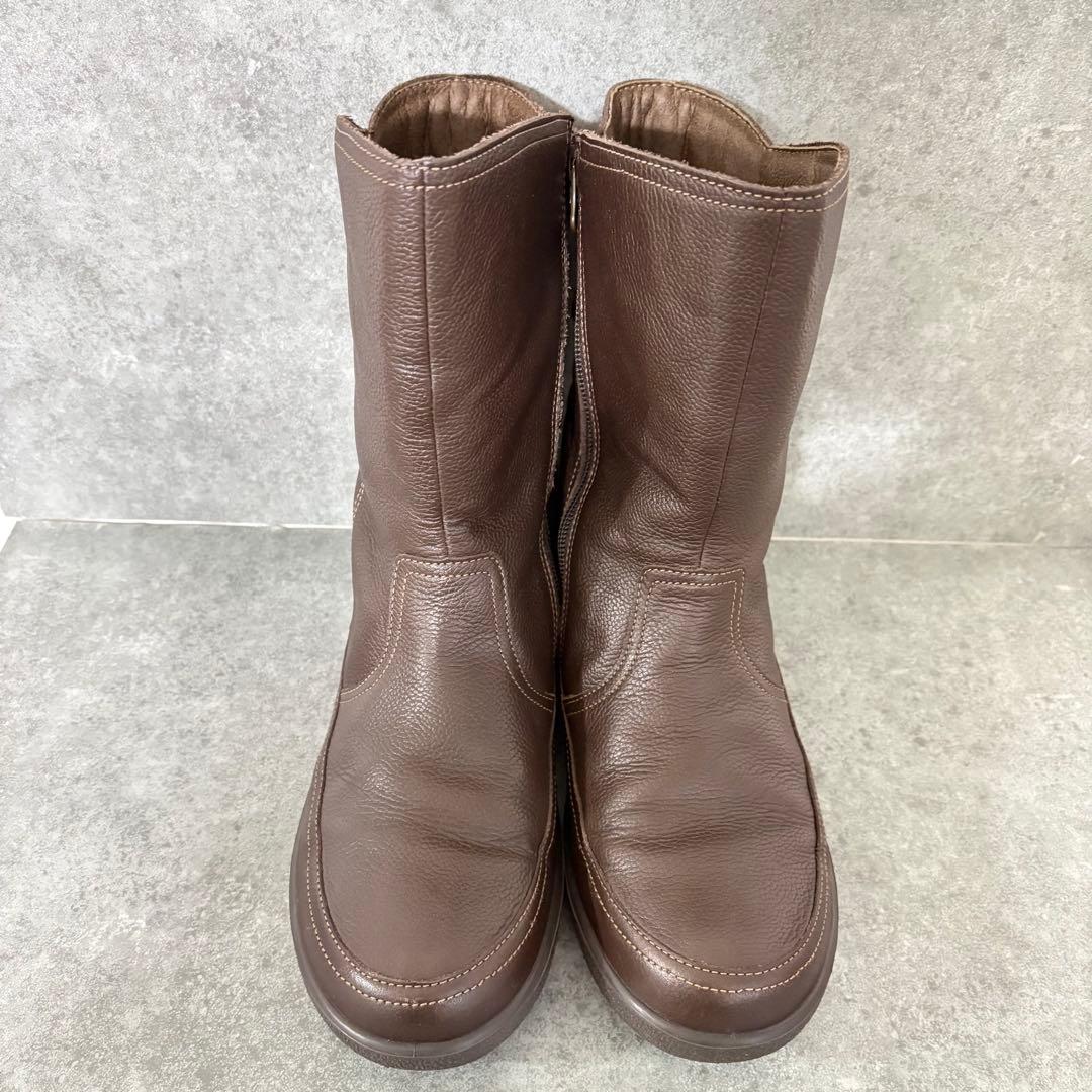 【美品】アキレスソルボ ブーツ ゴアテックス サイドジップ 24.5 3E