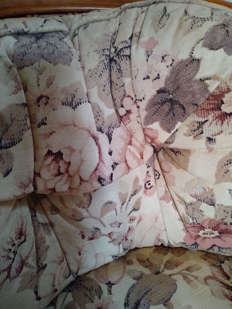 ラタンチェア 籐椅子 ビンテージ アンティーク 昭和レトロ