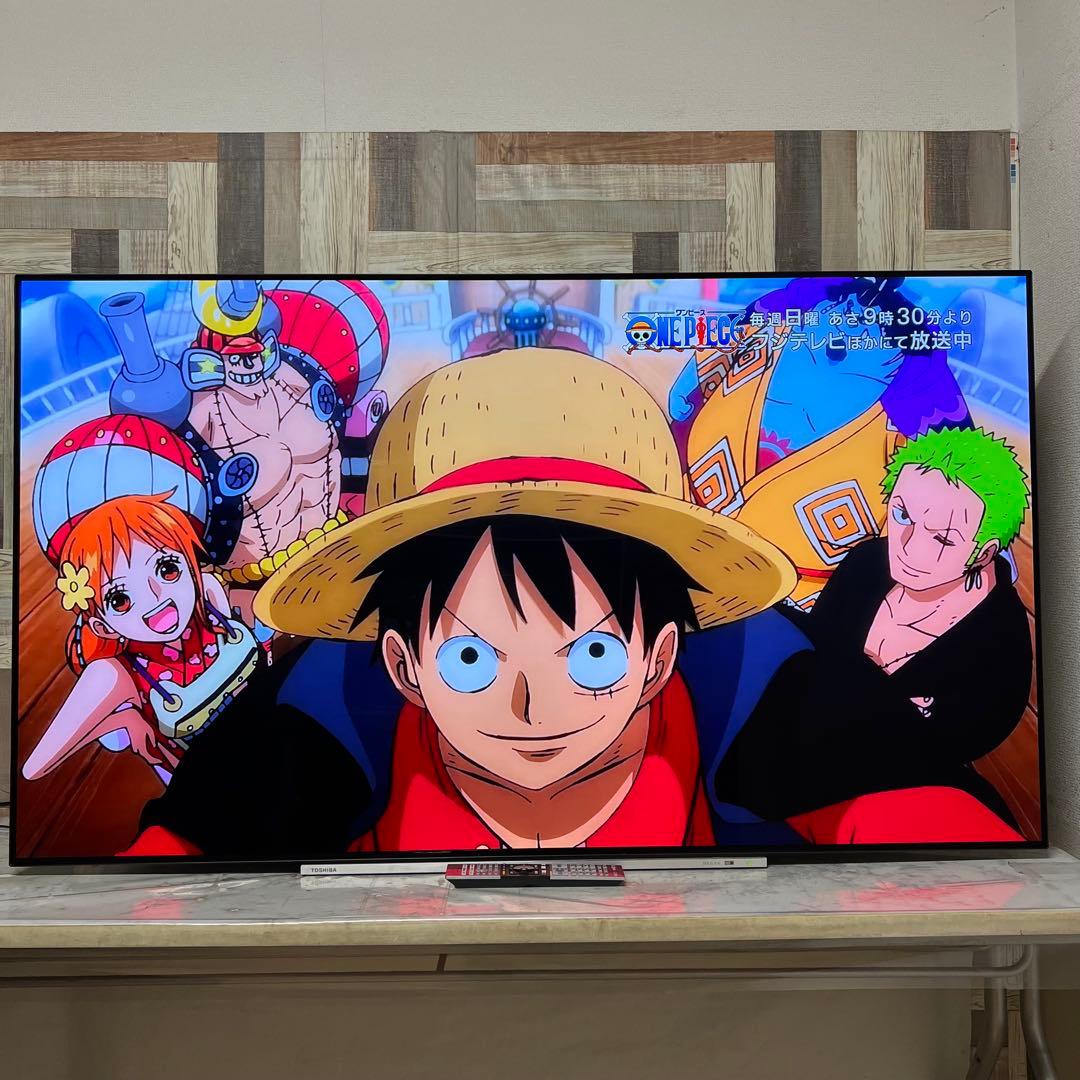 全国送料込❣️東芝レグザ65型BS/CS4K内蔵有機ELテレビネット動画多数