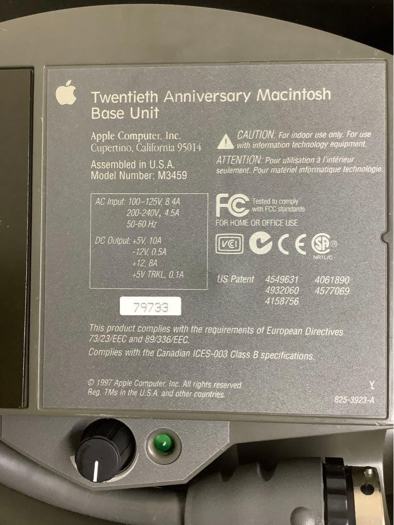 APPLE M3459 Macintosh スパルタカス 20周年記念モデル