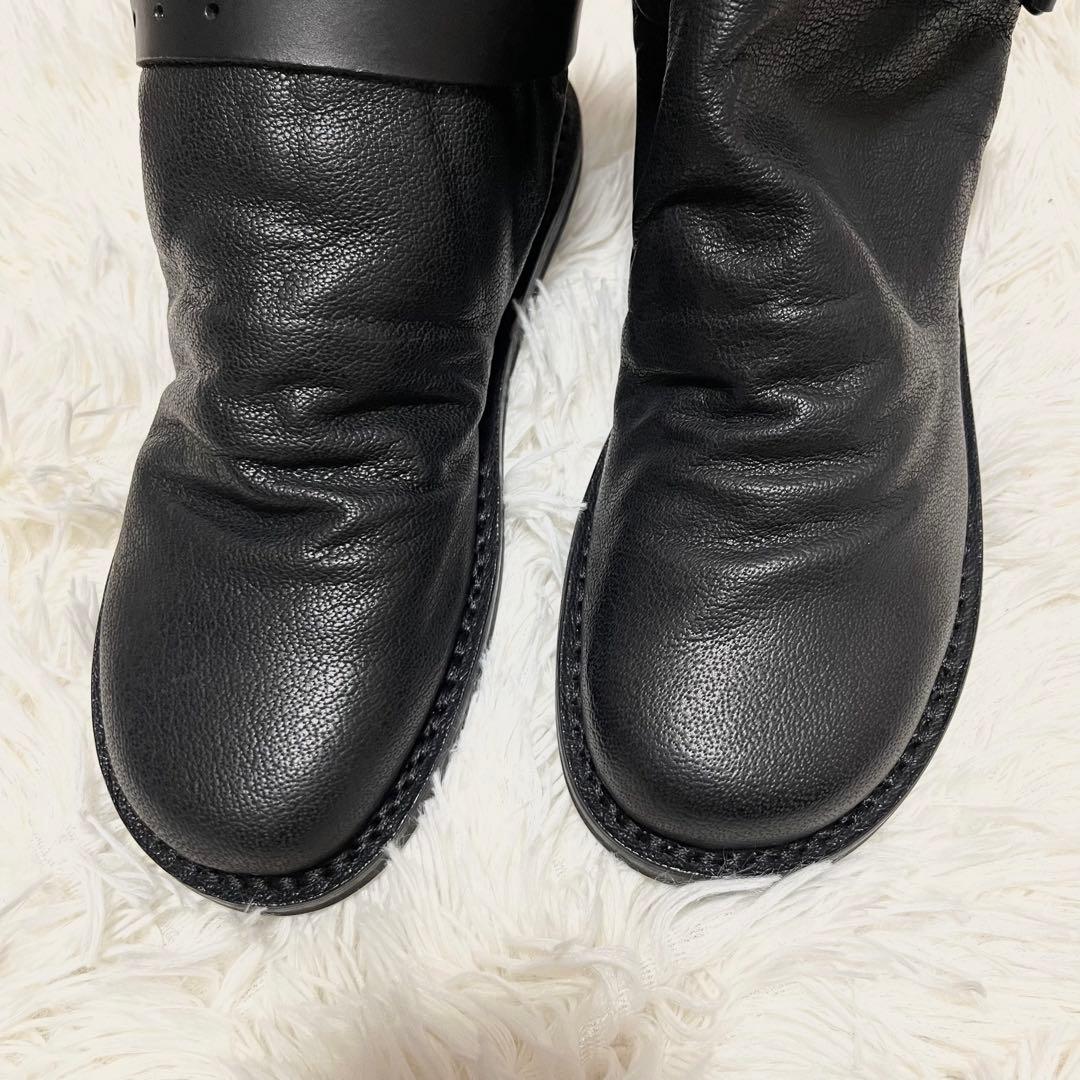 未使用級 trippen トリッペン Bomb ボム ブーツ　レザー ブラック