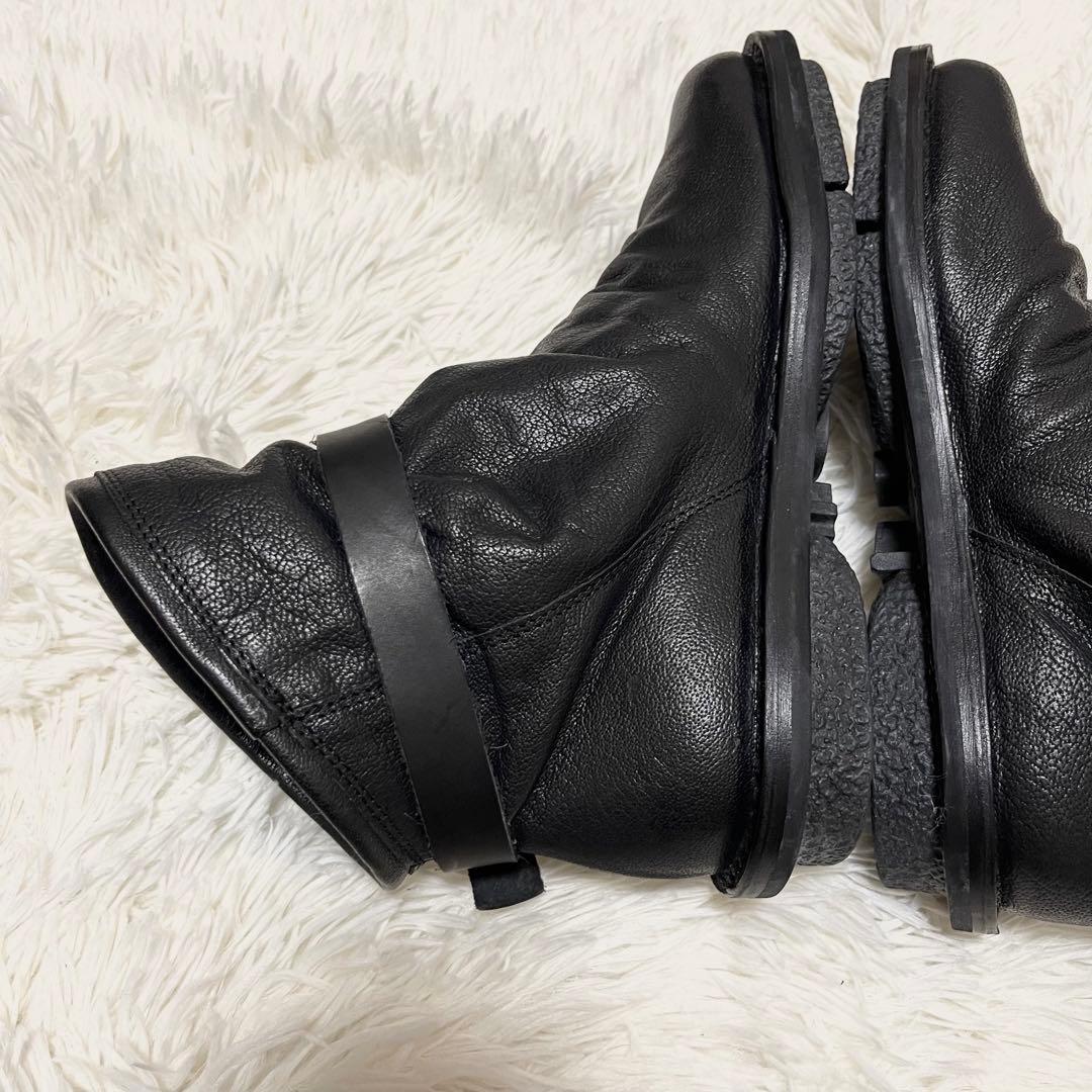 未使用級 trippen トリッペン Bomb ボム ブーツ　レザー ブラック