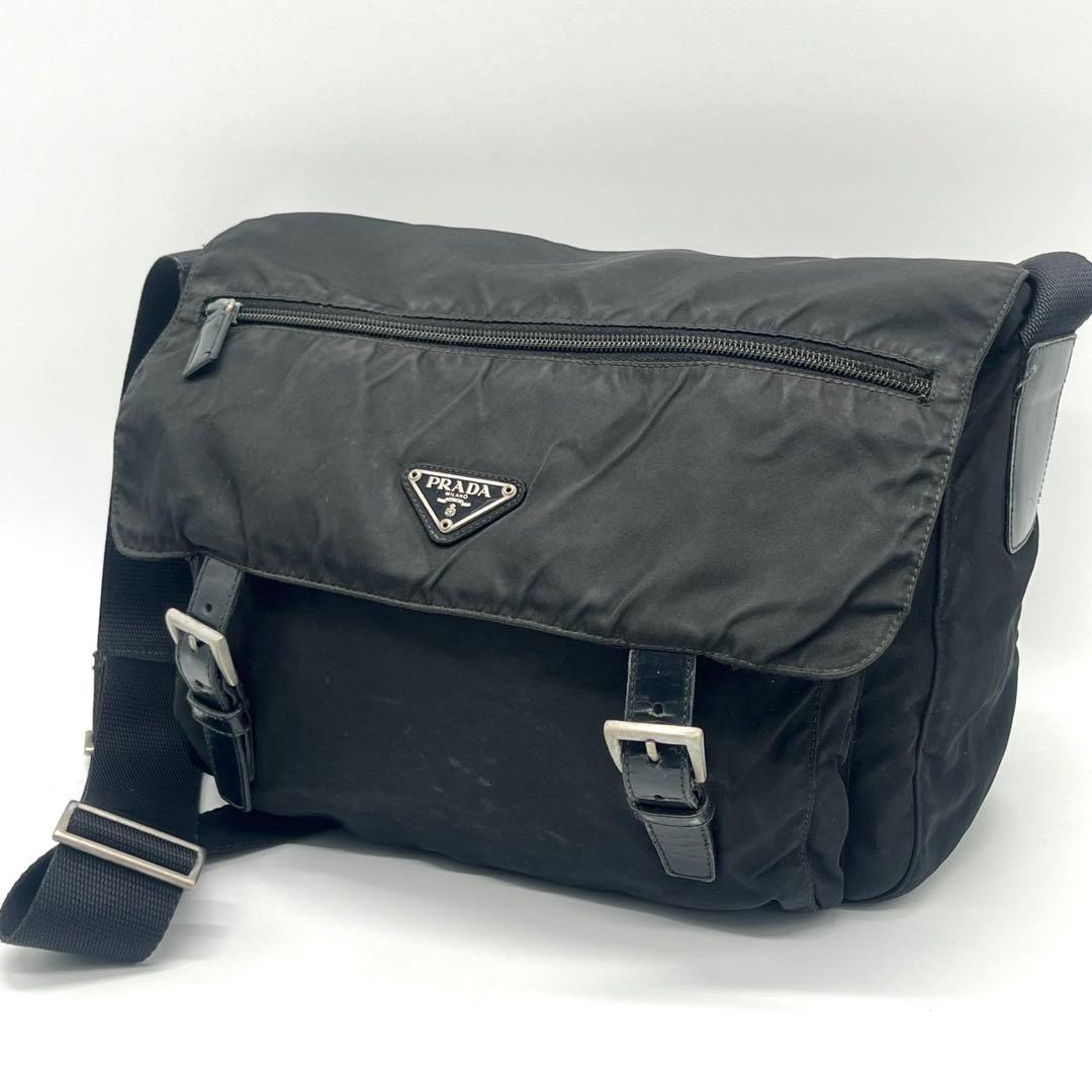PRADA プラダ　ポコノ　テスート　ナイロン　ショルダーバッグ25030402