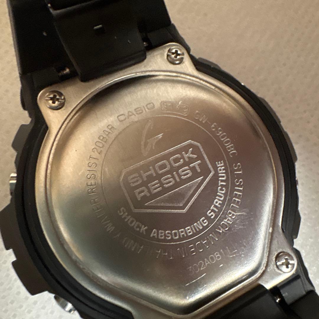 カシオG-SHOCK‼️電波ソーラー‼️GW-6900BC-1JF‼️三つ目ブラック‼️