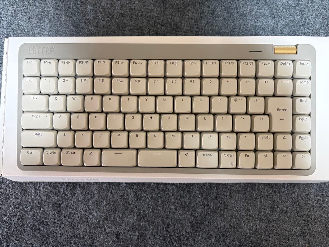 Lofree FLOW lite JIS ビンテージグレー