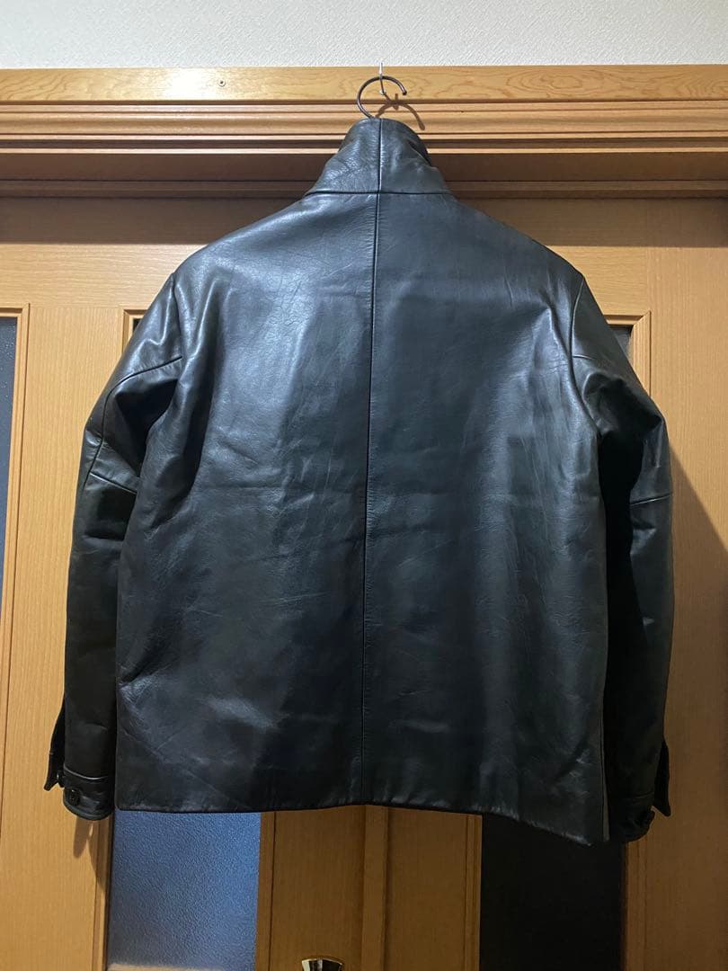 GAP ブラックレザージャケット XS