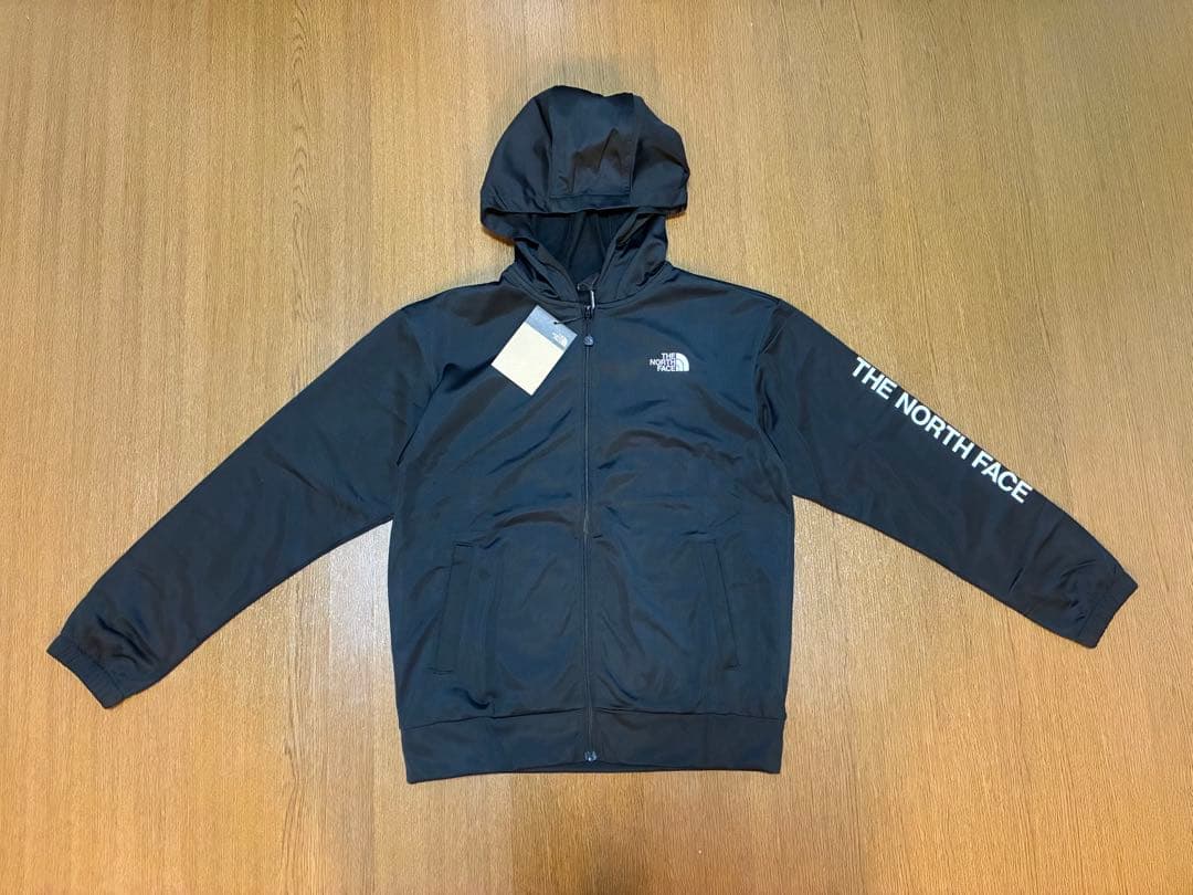 新品⭐️ノースフェイス　ジャージセットアップ　キッズレディース　160 ブラック