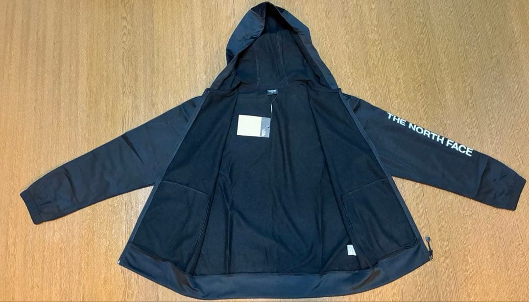 新品⭐️ノースフェイス　ジャージセットアップ　キッズレディース　160 ブラック