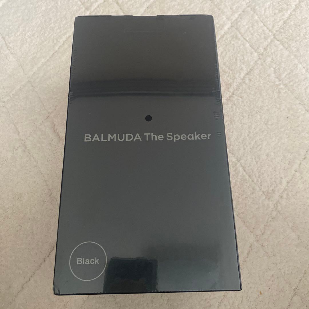 BALMUDA The Speaker M01A-BK ブラック　バルミューダ