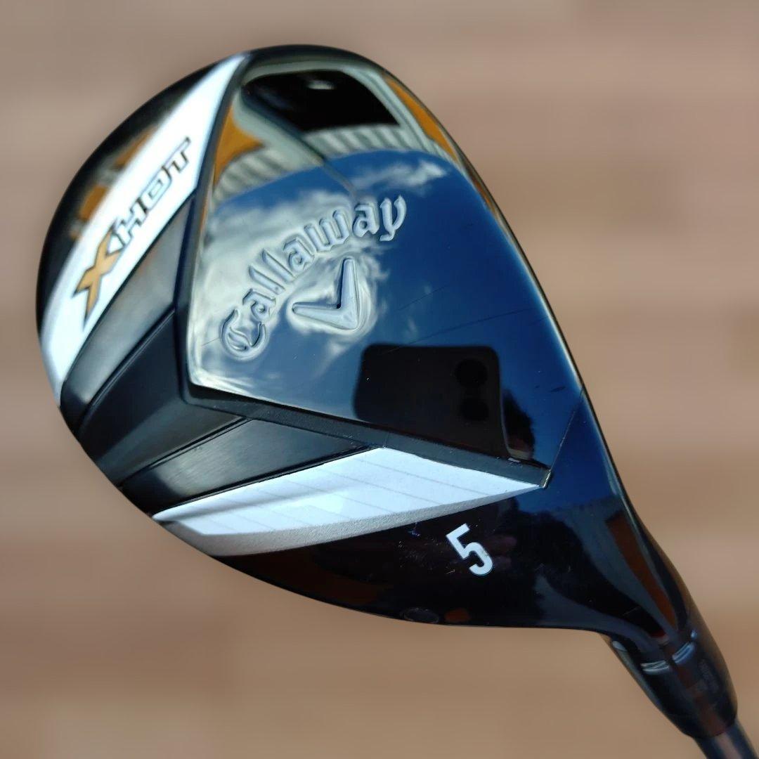 【美品】キャロウェイユーティリティ　X HOT　5U　25度