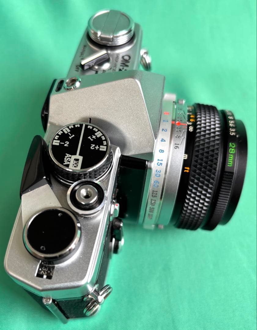 ★ OLYMPUS OM-2N + ★広角レンズ28mm