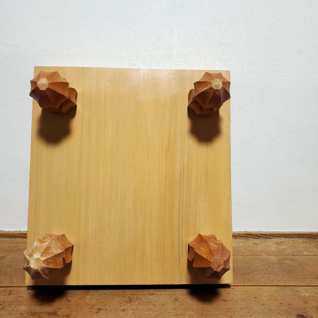 囲碁セット　新品・未使用　2寸盤　脚付き　天然木