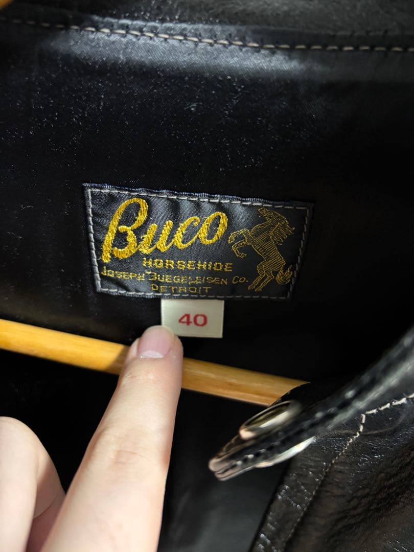 BUCO J-100 size40 黒芯