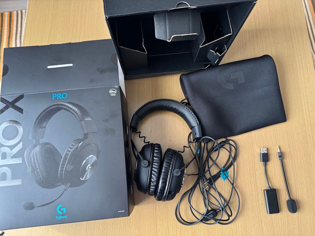 (ほぼ新品)Logicool PRO X ゲーミングヘッドセット