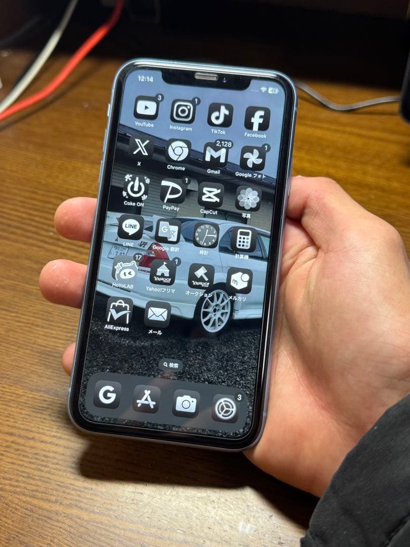 美品 Apple iPhone XR 64GBブルー 本体のみ