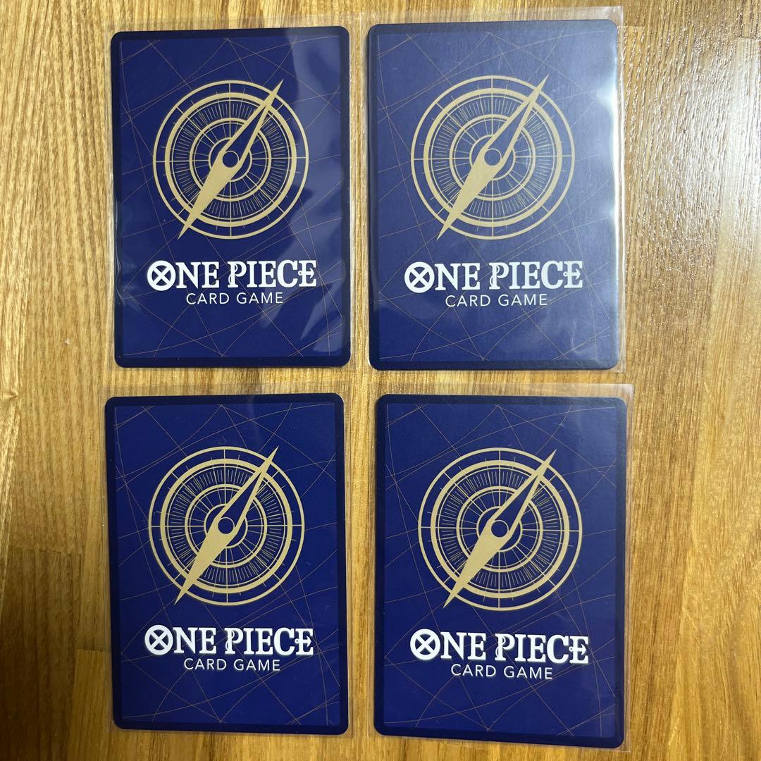 ワンピースカード　ジャッジプロモ　クロコダイル　4枚