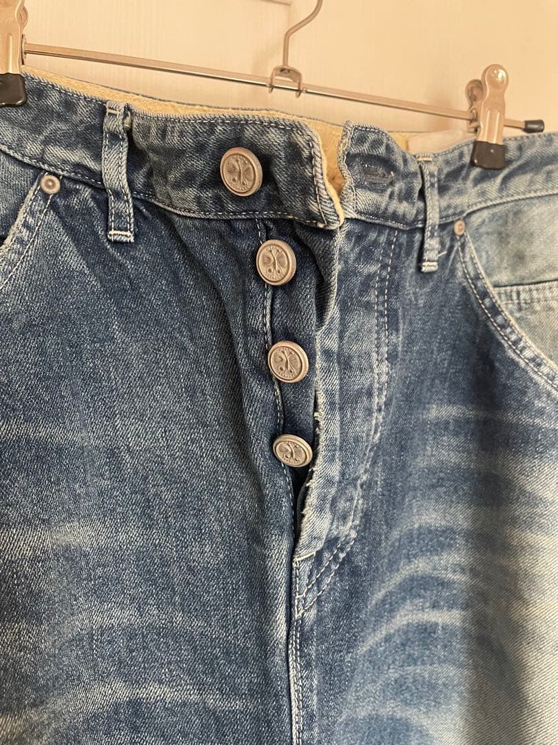 ミナペルホネン　alwaysバルーンワイドデニム