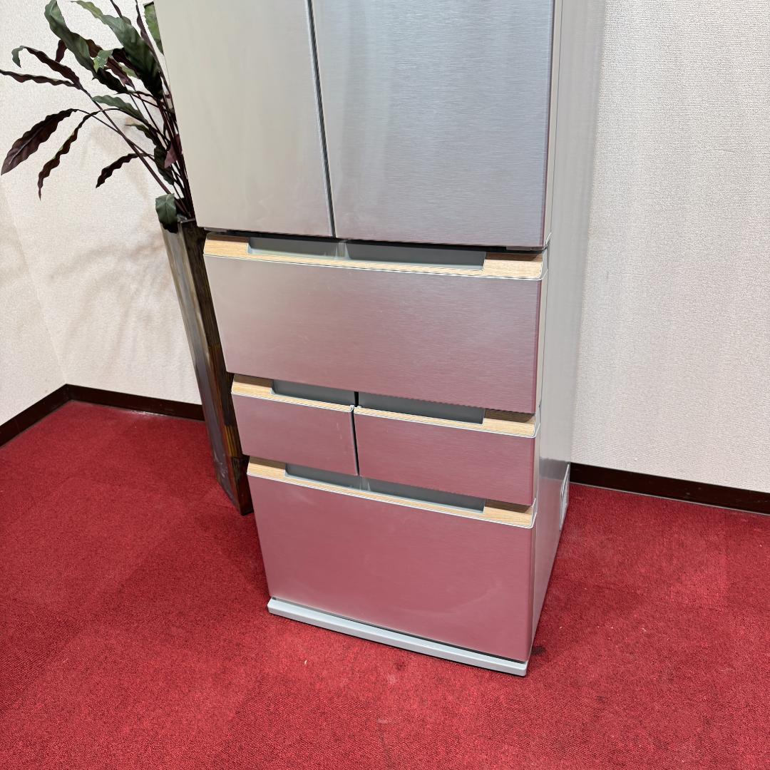 東京23区送料無料　超美品シャープ６ドア観音開き冷蔵庫　2021年製　457L