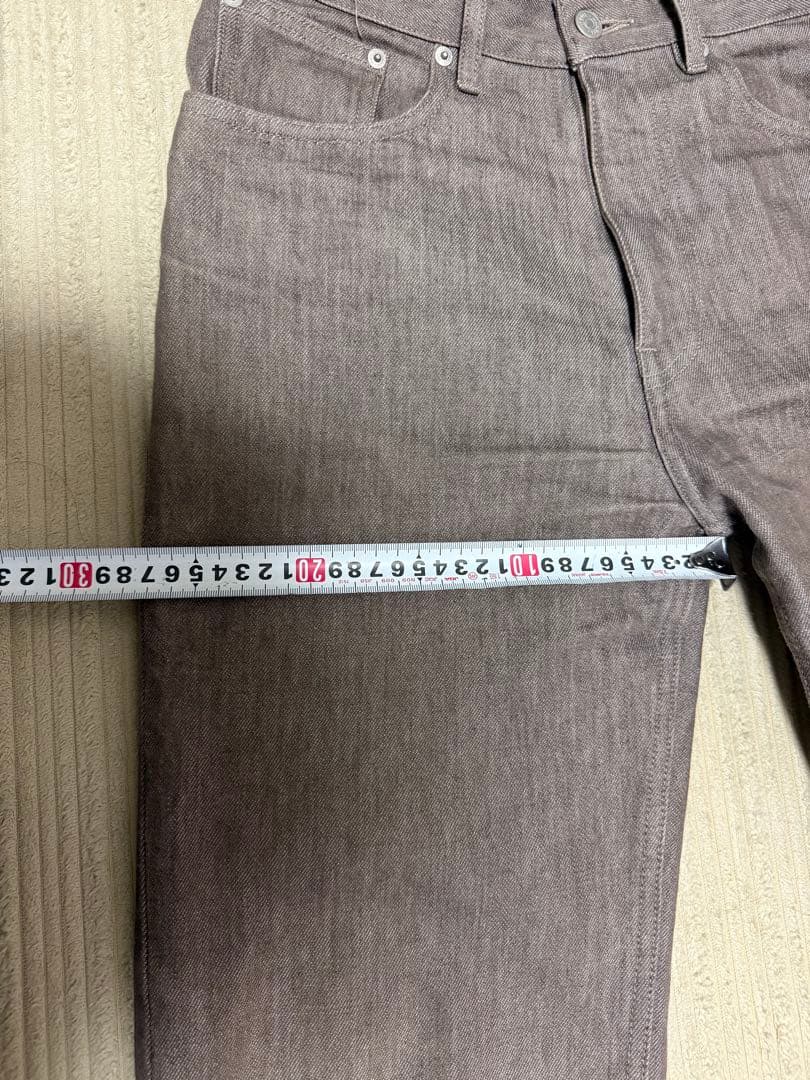 AURALEE HardTwistBrownDenim オーラリー　デニム