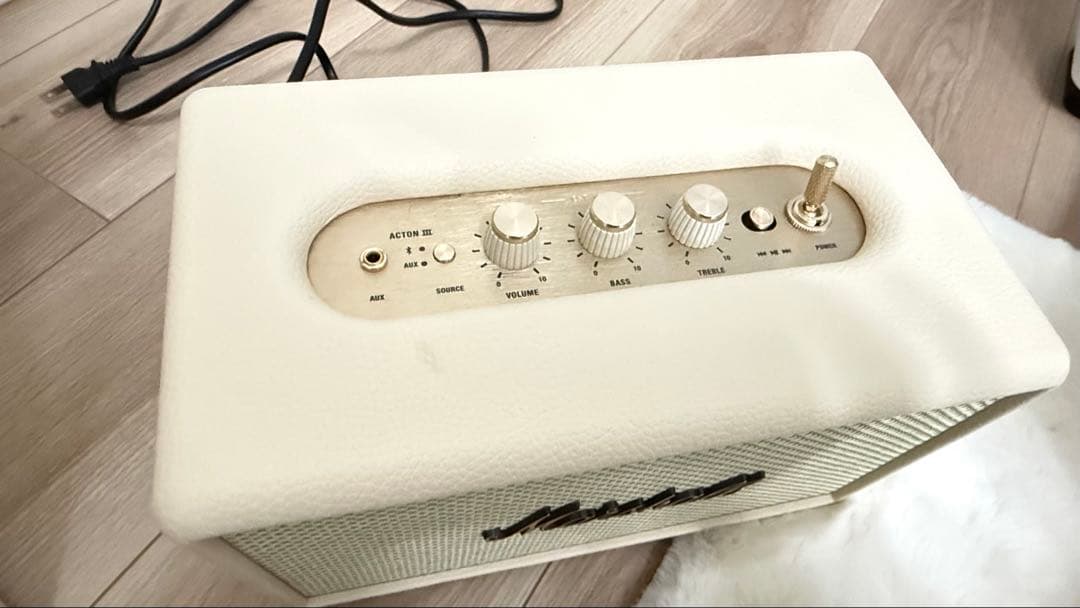 Marshall ACTON III ワイヤレススピーカー ホワイト