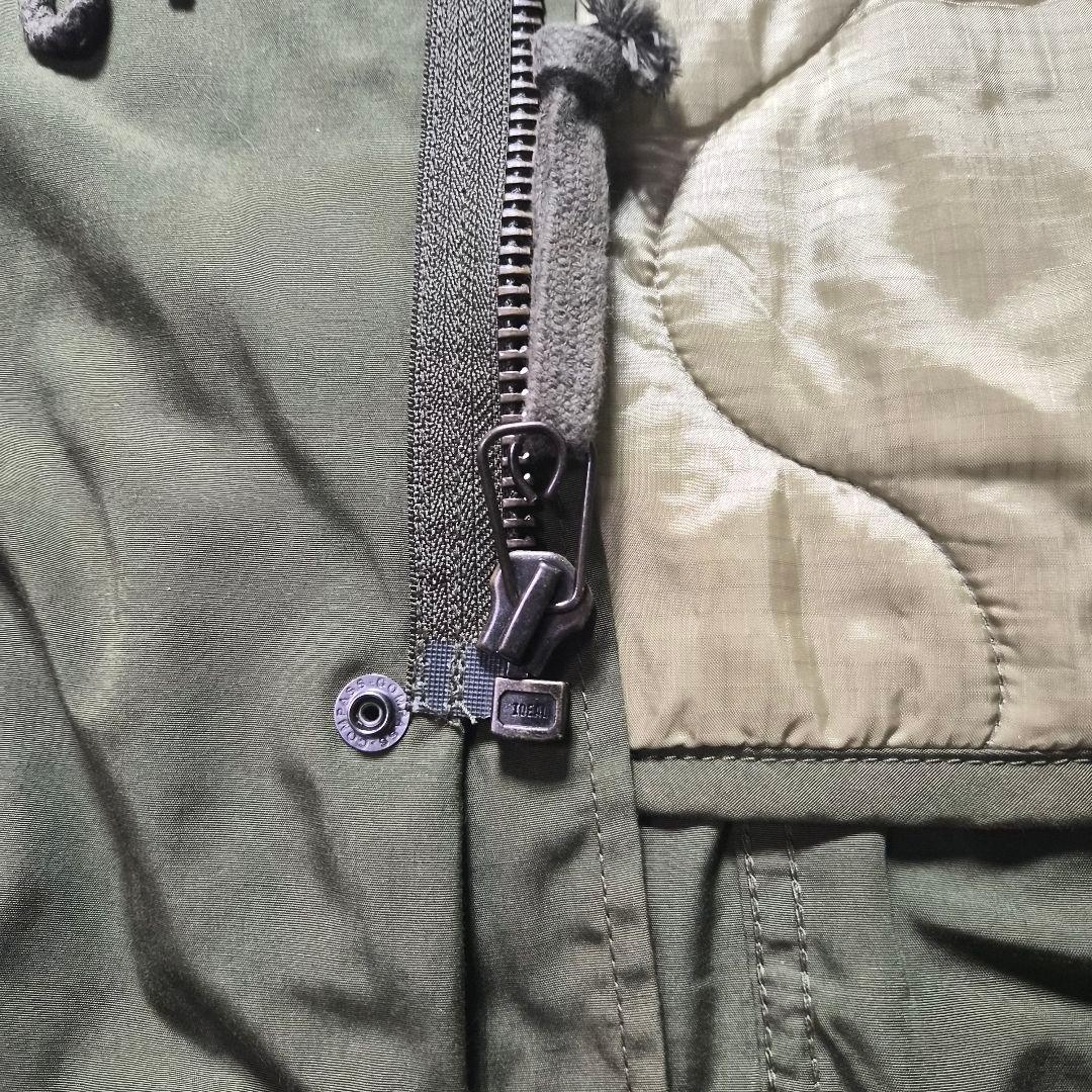 HOUSTON M-65 モッズコート フィッシュテール オリーブ M