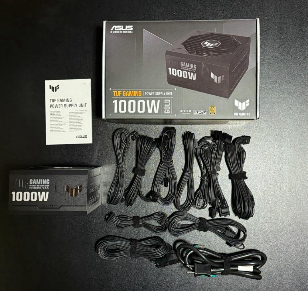 ASUS PSU電源 80 Plus Gold TUF-GAMING-1000G