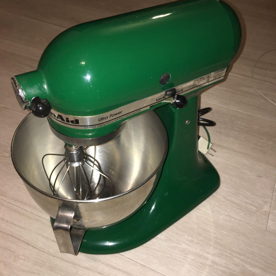 KitchenAid スタンドミキサー グリーン ボウル2個