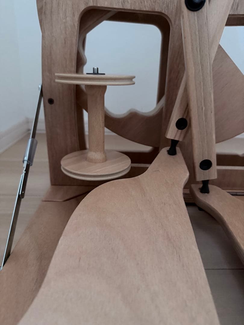 Ashford アシュフォード Joy2 ダブルペダル 折り畳み 糸車 糸紡ぎ