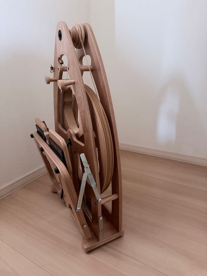 Ashford アシュフォード Joy2 ダブルペダル 折り畳み 糸車 糸紡ぎ