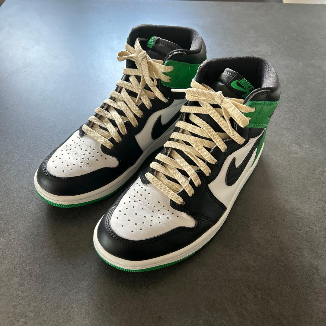 Nike Air Jor dan 1 レトロ ハイ OG ラッキーグリーン