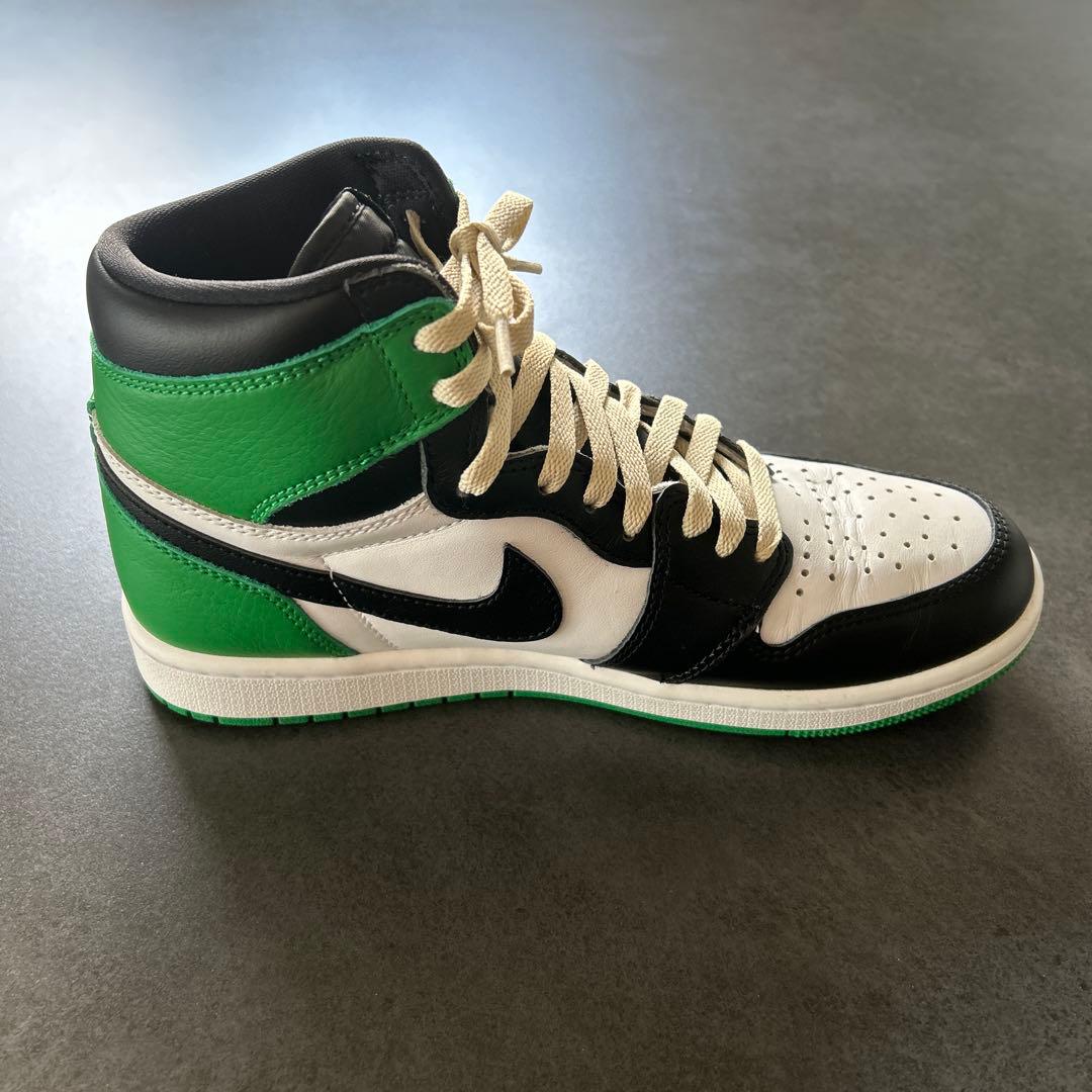 Nike Air Jor dan 1 レトロ ハイ OG ラッキーグリーン